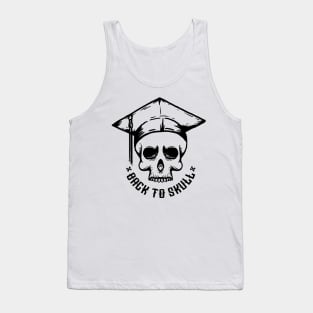 Back To Skull Tank Top